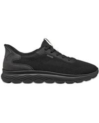 Geox - Spherica Plus Textured Sneakers - Lyst