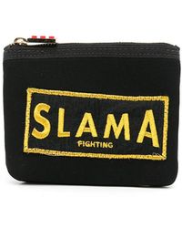 Amir Slama - Embroidered-Logo Purse - Lyst