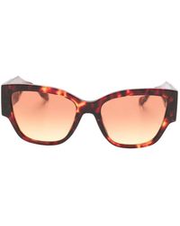 Versace - Medusa Tortoiseshell-Effect Sunglasses - Lyst