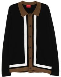 HUGO - Button-Up Cardigan - Lyst