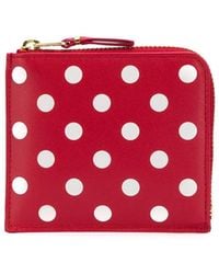 Comme des Garçons - Polka-Dot Print Wallet - Lyst