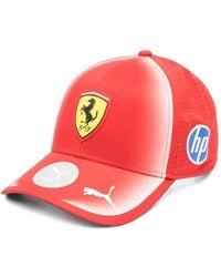 PUMA - X Scuderia Ferrari Logo-Patch Baseball Cap - Lyst