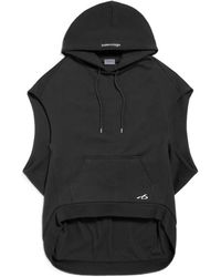 Balenciaga - Sleeveless Regular-Fit Hoodie - Lyst
