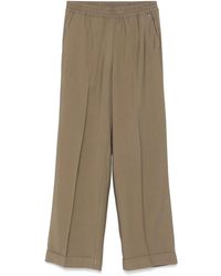 Liu Jo - Pressed-Crease Trousers - Lyst