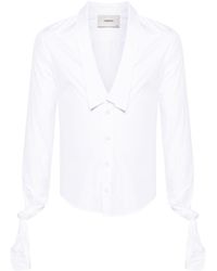 Coperni - Extra-long Sleeves Cotton Shirt - Lyst