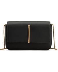 Tod's - Mini-Tas Met Kettingbandje En Logoplakkaat - Lyst