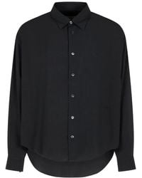 Ami Paris - Polo Con Logo Ricamato - Lyst