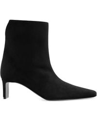 KHAITE - Ona Stiefel mit eckiger Kappe 55mm - Lyst