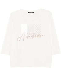 Betty Barclay - T-Shirt Imprimé À Manches Trois-Quarts - Lyst