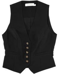 Zimmermann - Button-Up Waistcoat - Lyst