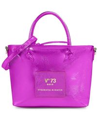 V73 - Shopper Mit Logo-Patch - Lyst