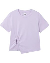 B+ AB - Asymmetrical Ring-Detail T-Shirt - Lyst