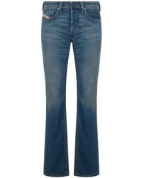 DIESEL - Faded Flared-Leg Jeans - Lyst