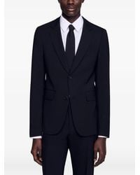 Sandro - Blazer De Lana Con Botones - Lyst