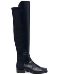 Stuart Weitzman - Panelled Leather Knee-High Boots - Lyst