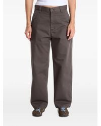 Carhartt - Brady Logo-Patch Trousers - Lyst