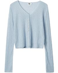 B+ AB - Buttoned V-Neck Cardigan - Lyst