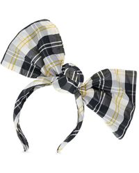 Red(V) - Bow Plaid Headband - Lyst