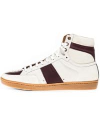 Saint Laurent - Sl/10 High-Top Sneakers - Lyst