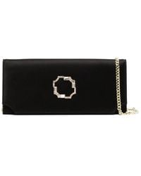 Malone Souliers - Vivien Satin Clutch Bag - Lyst