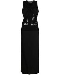 Christopher Esber - Semblance Tulle-Trim Ruched Dress - Lyst