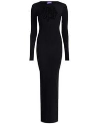 Jean Paul Gaultier - Logo-Flocked Maxi Dress - Lyst