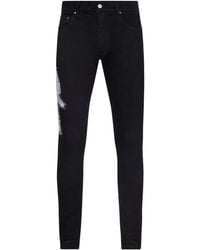 Amiri - Rhinestone-Embellished Jeans - Lyst