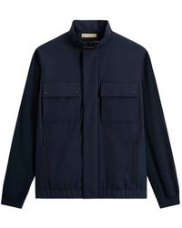 Woolrich - Two Layers Hybrid Flap-Pocket Jacket - Lyst