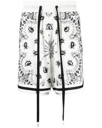 Haculla - Paisley-Print Drawstring Track Shorts - Lyst