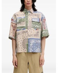 Rhude - Camisa con diseño patchwork - Lyst