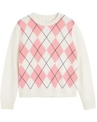 Chinti & Parker - Sweat À Motif En Argyle - Lyst