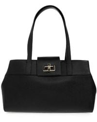 Furla - Large Amelia Leather Shoulder Bag - Lyst