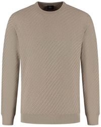 Brioni - Pullover Mit Rundem Ausschnitt - Lyst