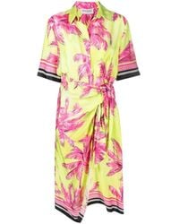 ERMANNO FIRENZE - All-over Graphic Print Dress - Lyst