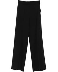 Agnona - Elasticated-Waistband Tailored Trousers - Lyst