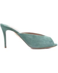 Aquazzura - Secret Open-Toe Leather Sandals - Lyst