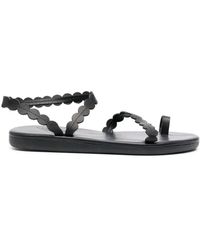 Ancient Greek Sandals - Leather Toe-Strap Sandals - Lyst