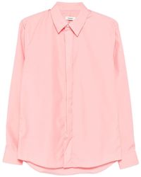 Sandro - Button-Down Cotton Shirt - Lyst