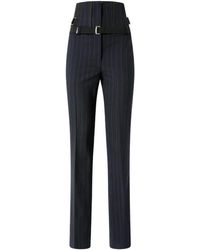 Pinko - Pinstripe Trousers - Lyst
