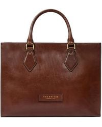 The Bridge - Leather Tote Bag - Lyst