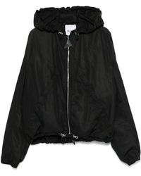The Attico - Bomber Oversize Con Coulisse - Lyst