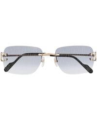 Cartier - Square-frame Sunglasses - Lyst