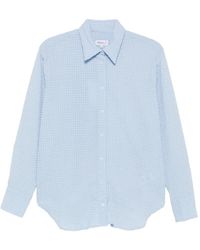 Hunza G - Oversized Seersucker Shirt - Lyst