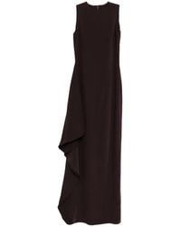 Amsale - Crepe Dress - Lyst