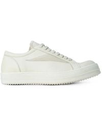 Rick Owens - Retro Lace-Up Leather Sneakers - Lyst