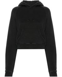 The Row - Timmy Cropped Hoodie - Lyst