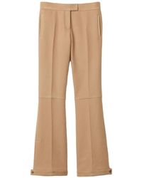 Miu Miu - Double Wool Trousers - Lyst