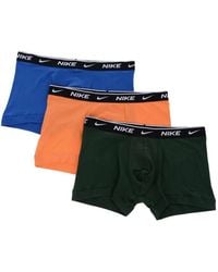 Nike - Everyday Cotton Stretch Logo-Waistband Boxers (Set Of Three) - Lyst