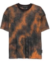 ANDERSSON BELL Tie Dye Mesh T-Shirt in Brown for Men | Lyst