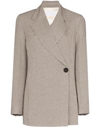 Remain - Viv Checked Double-Breasted Blazer - Lyst